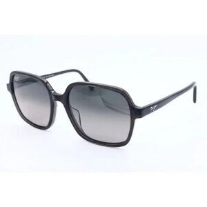 Maui Jim LITTLE BELL MJ860-11 Gray Butterfly Sunglasses Gray Polarized (A)